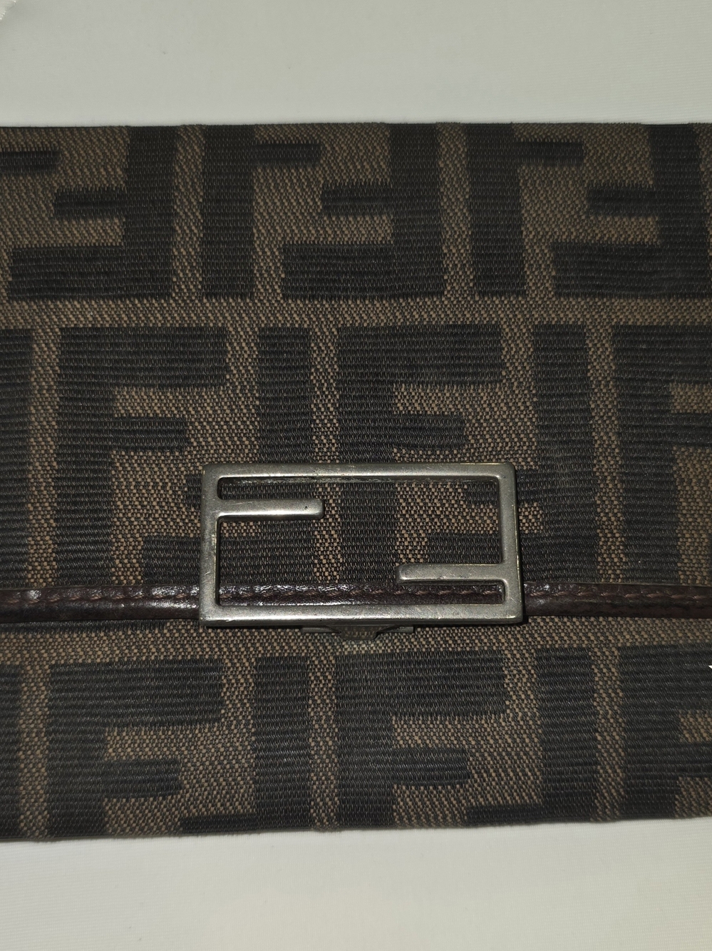 Fendi Brown Monogram Zucca Wallet